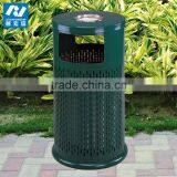 Types of Outdoor Decorative Recycle Wooden Waste Litter Bin thumbnail-6
