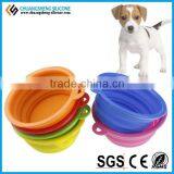 Silicone Collapsible Bowl, Magnetic Pet Bowl, Pet Bowl thumbnail-1
