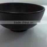 100% Black Melamine Bowl Melamine Dinnerware 5B2029 thumbnail-3