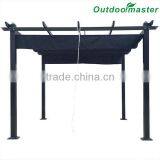 3x3M Pergola Gazebo KD Garden Black Pergola Canopy thumbnail-2