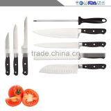 8 Pcs Stainless Steel Kitchen Knife Set thumbnail-2