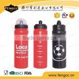 Factory Supply Squeeze Portable Reusable 1 Liter Plastic Water Bottle thumbnail-1