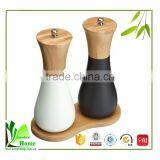 Bamboo Natural Salt Shaker,salt and Pepper Shaker thumbnail-2