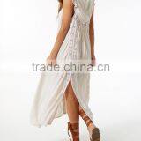 Summer Luxe Lace Boho Cover Up Peasant Women Dresses Western Dresses Names HSd5173 thumbnail-3