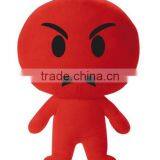 2016 Plush Mobile Keychains Emoji Key Rings With Hat Christmas Keychain thumbnail-5