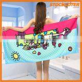 Cotton Cartoon Character Beach Towels 22x44 Stock150913