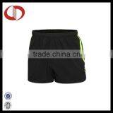 Plain Polyester Breathable Men Running Shorts