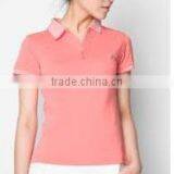Women Polo Shirt, Short Sleeve, 65%polyester , 35%cotton, Pique Fabric thumbnail-3