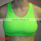 Wholesale custom sublimation plain sport bra