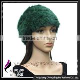 CX-E-10G Knitted Women Head Scarf Mink Fur Stretch Elastic Headband thumbnail-5