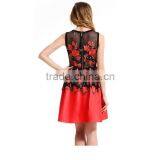 Female Clothes Manufacturers China Best Design Fashion Black Sleeveless High Quality Women Casual Dress thumbnail-3