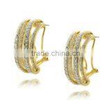 Diamond Hoop Earrings, Bangle Earrings, Fashion Bangle Earrings, Earrings Jewelry,Bangles Hoop Earring. thumbnail-1