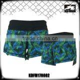 OEM Design Elastic Inside Rope Womens Gym Shorts Manufacturers