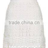 New Arrival Women Lace Skirts 2016 Guipure A Line Above Knee Fashionable Crochet Skirts thumbnail-3