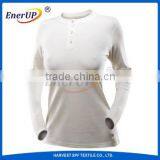 Ladies Heat Generating Round Neck Thermal Underwear thumbnail-1