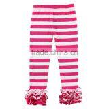 2017 Girls Ruffle Pants Icing Leggings Boutique Children Orange and Black Halloween Leggings thumbnail-6