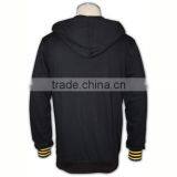 Wholesale High Quality Zip up Hoody Ribbed Cheap Button up Baseball Jackets thumbnail-5