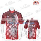 Full Dye Sublimation Fishing Jersey Quality Short Sleeve Fishing Shirt thumbnail-3