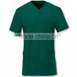 Hot Sale 2017 Stylish Unisex Lightweight Scrub With Pocket Hospital Medical Uniform Nursing Tunic Custom Designs thumbnail-3