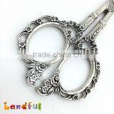 Stainless Steel Fancy Scissors European Vintage Floral Scissors Sewing Shears Tools thumbnail-2