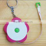 OEM Logo Sunflower Shape Novelty Measuring Tape Teaching Kids Promotion Items