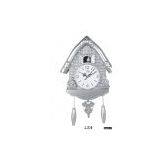House Shape Wall Clock thumbnail-1