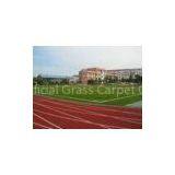 25mm Red Artificial Grass Sports Turf Yarn, 9000 Dtex 100% PE Durable Synthetic Grass thumbnail-1