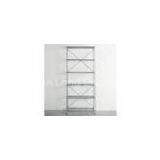 6 Shelf Product Metal Display Stands Racks For Pharmacy / Grocery