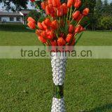 8 in One Lovely Decorative Artificial Tulip Silk Flower thumbnail-5