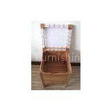 Storage Stool Solid Wood Bathroom Furniture Oiled For Storing Towel thumbnail-1