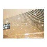 Exhibition Hall J - Shaped Plug - in Blade Ceiling Suspended , 0.8mm - 1.2mm Thickness