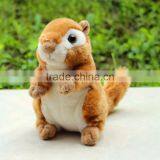 Custom Plush Toy 18cm Wild Animal Cute Squirrel Kids Gift Plush Squirrel Toy thumbnail-4
