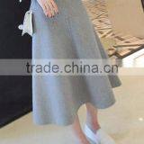 Custom Autumn Skirts Casual Women Long Woolen A-line Skirts,Fashion Thick Winter Woolen Long Skirts For Women thumbnail-5