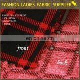 Classical Pattern for Wear Check Design Printed Rayon Shirting Making Fabric thumbnail-4