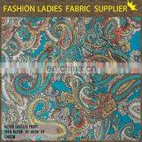 Casual Design Suppliers Pajamas Making Fabric Rayon Printed Challis Fabric thumbnail-4