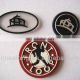 Handmade Customized Embossed Soft Pvc,rubber Main Labels for Clothing thumbnail-1