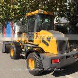 1.2T Hydraulic Mini Front Wheel Loader ZL12F With Snow Tires thumbnail-4