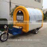 Coffee Vending Concesion Trailer, Hot Dog Mobile Food Truck, Crepe Remorque Alimentaire