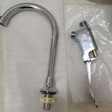 Foot Operate Brass With Chrome Basin Tap Cold Only Toilet Tap Hospital Washing Tap thumbnail-3