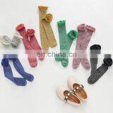 Girl Candy Color Socks Sweet Girl Spring Summer Knee Socks 7Colors thumbnail-4