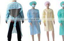 Waterproof Coverall Suit 2 Layer Non Woven PP 25gsm Disposable Non-Toxic Isolation Gown thumbnail-5