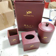 Realiable Quality Leather Notepad Hotel Leather Memo Holder thumbnail-4