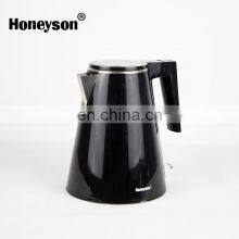 Honeyson Double Layer Kettle Electric Water 1.2L Hotel Supply 1000w thumbnail-3