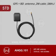 Q48x38 Box GPS SMA-J , L2000 ,GPS/BD Antenna for GPS / BeiDou , GNSS Position System