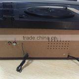 2016 Hot Sale Recordable Turntable Player With Bluetooth and Cassette Converter thumbnail-5