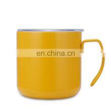 Classic 350ml Coffee Mug Double Wall Vacuum Insulated Stainless Steel Tumbler Cups With Handle thumbnail-2