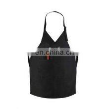 Custom Logo Cotton Tuxedo Bib Apron With Adjustable Neckband