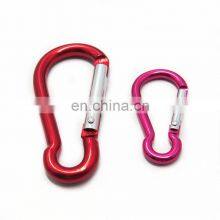 75MM Wholesale Metal Mini Carabiner Swivel Locking Carabiner thumbnail-1