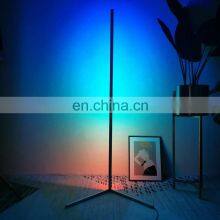 Industrial Tall Tripod Side RBG Nordic Corner Floor Lamp Neon Floor Lamp thumbnail-5