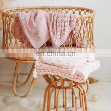 High Quality Rattan Cot Kid's Bassinet, Crib For Baby Wicker Nursing Furniture Wholesale Vietnam Supplier thumbnail-5